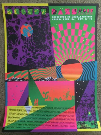 Picture of Desert Daze 2017 poster by Kii Arens