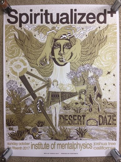 Image sur Spiritualized Desert Daze Poster designed by Mollie Tuggle