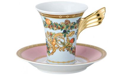 Picture of Versace Butterfly Garden Coffee Cup and Saucer 