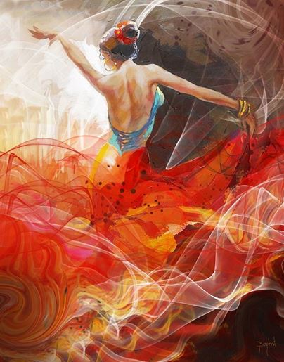 Image sur Flamenco Fire