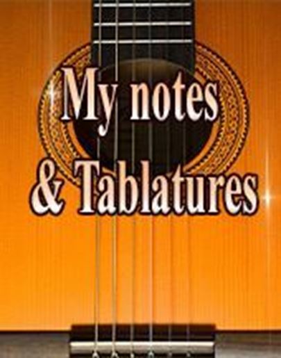 Picture of Notes and Tablatures information