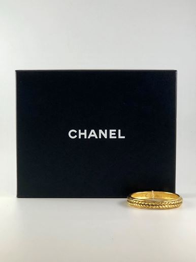 图片 Vintage 1980's Chanel Bangle