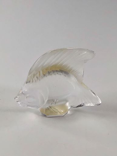 Image sur Lalique Colored Crystal Fish 