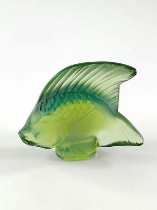 图片 Lalique Colored Fish 