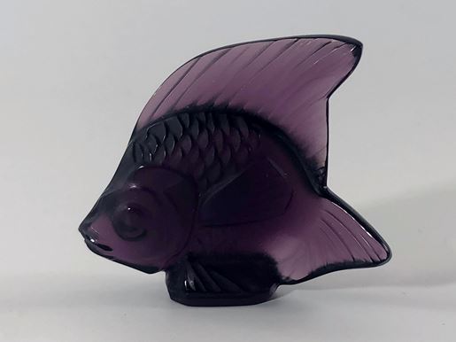 Picture of Lalique Colored Crystal Fish