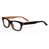 Image sur Rejwan Eyewear R133 Black/Orange-Wood
