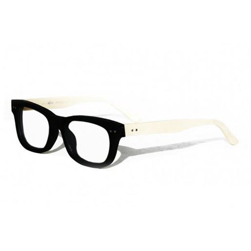 图片 Rejwan Eyewear R133 Black/White-Wood