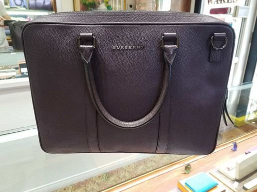 POWERED BY INNOVATION AND BUSINESSBurberry Newbury Briefcase