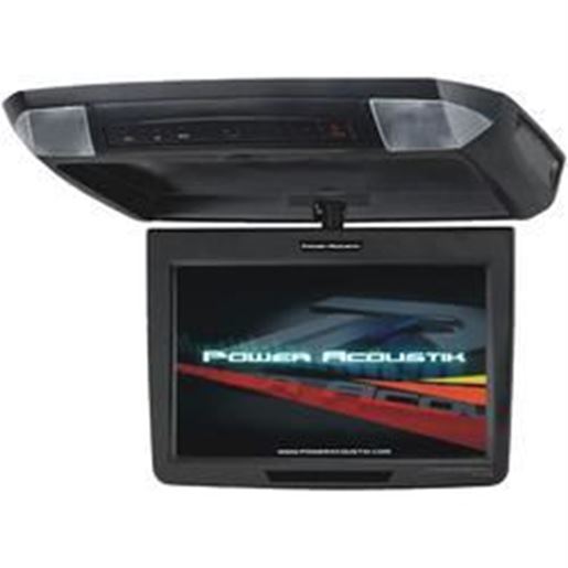 Foto de Power Acoustik 11.2&quot; Universal Ceiling-mount Monitor With Ir Transmitter &amp; 3 Interchangeable Skins (pack of 1 Ea)