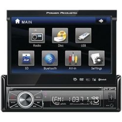 Picture of Power Acoustik 7" Motorized Fiip-out Monitor Bluetooth