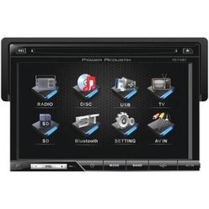 Picture of Power Acoustik Oversized 7" Detach Touch Screen Receiver TFT/LCD DVD AM/FM  Bluetooth A2DP