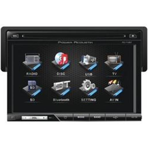 Foto de Power Acoustik Oversized 7" Detach Touch Screen Receiver TFT/LCD DVD AM/FM  Bluetooth A2DP