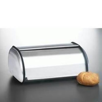 Picture of Brushed Steel Bread Box  Euro