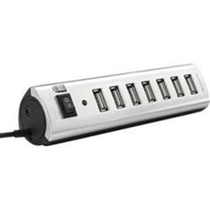 Foto de 7 Port USB 2.0 Powered Hub