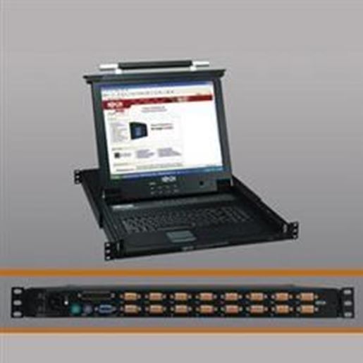 Foto de 16-port-kvm-switch-17"-lcd