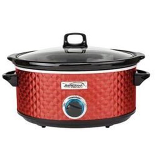 Picture of BS Slow Cooker Quilted 7qt Red