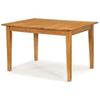 Picture of Space Saving Extendable Dining Table in Cottage Oak Finish