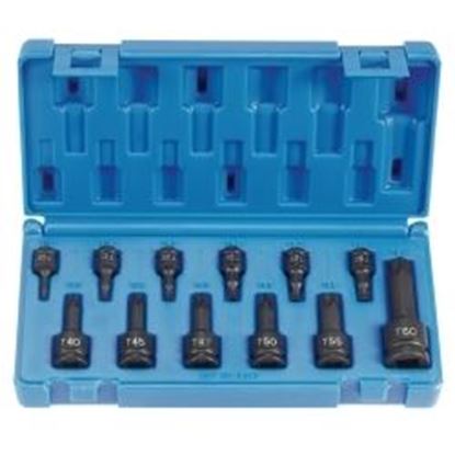 Foto de Assorted Drive 12-Piece Int. Star Impact Driver Set