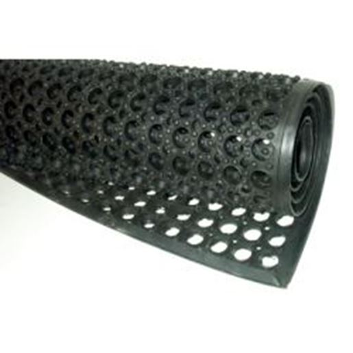 Picture of Anti-Fatigue 3 ft. x 5 ft. Industrial Rubber Mat, Ventilated to Prevent Moisture Build Up