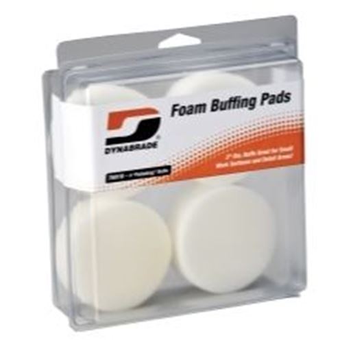 Foto de Dynabrade 3 in. White Foam Polishing Pads