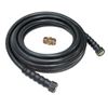 Foto de Apache 3/8 in. x 50 ft. Black Rubber Pressure Washer Hose Coupled: 3/8 in. F M22 x F M22 with M M22 Adapter