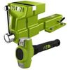 Foto de Special Edition B.A.S.H. 5 in. ATV Vise w/ Mounting Bracket and 2-1/2 lb. Sledge Hammer