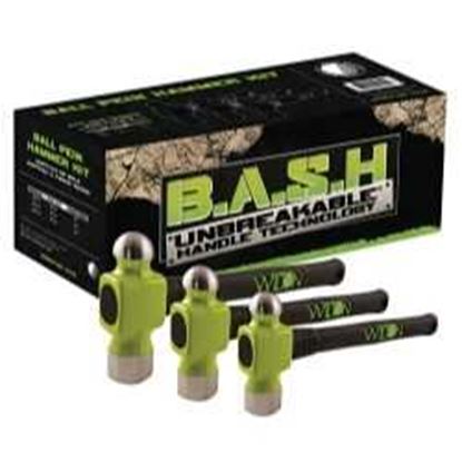 Foto de Wilton B.A.S.H 3-Piece Ball Pein Hammer Kit