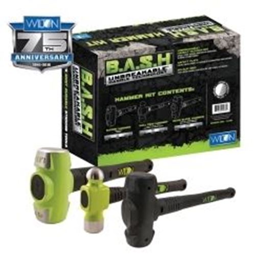 Foto de Wilton B.A.S.H 3-Piece A18Shop Hammer Kit