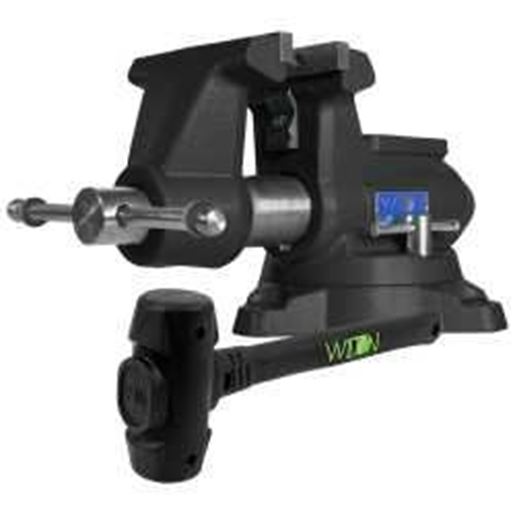 图片 Wilton Special Edition 855M Pro Vise and Hammer Kit in. Black Finish