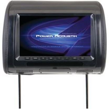 Foto de Power Acoustik Universal Headrest Monitor With Ir Transmitter &amp; 3 Interchangeable Skins (9&quot;) (pack of 1 Ea)