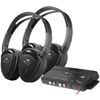 Foto de Power Acoustik 2 Sets Of 2-channel Rf 900mhz Wireless Headphones With Transmitter (pack of 1 Ea)