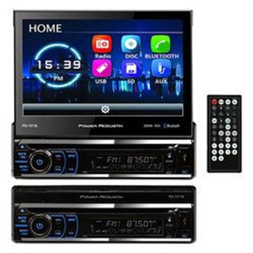 Foto de Power Acoustik 7" Single Din Receiver with Bluetooth