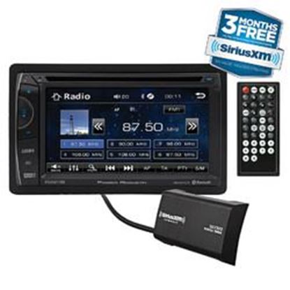 Picture of Power Acoustik D.Din 6.2" Touchscreen AM/FM/DVD/USB/BT with SXV300V1 Tuner