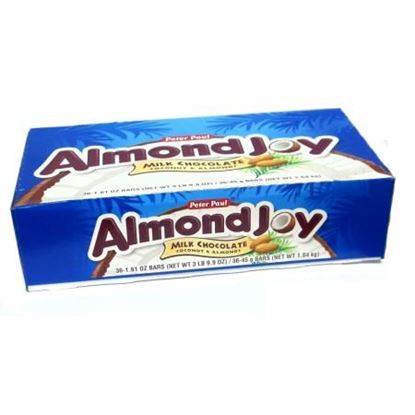 Foto de Almond Joy Singles Box of 36 1.61 oz Bars: Case of 36