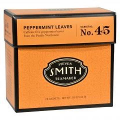 Picture of Smith Teamaker Herbal Tea - Peppermint - Case of 6 - 15 Bags