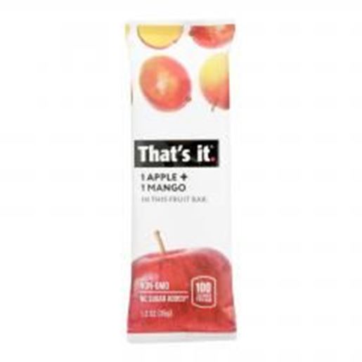 Picture of That's It Fruit Bar - Apple and Mango - Case of 12 - 1.2 oz