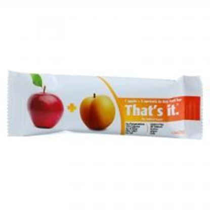 Foto de That's It Fruit Bar - Apple and Apricot - Case of 12 - 1.2 oz