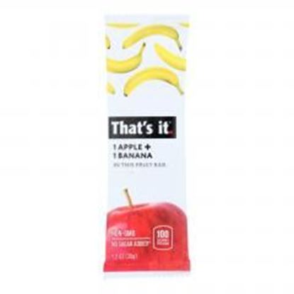 Foto de That's It Fruit Bar - Apple and Banana - Case of 12 - 1.2 oz