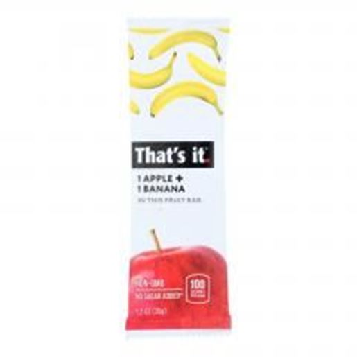 Picture of That's It Fruit Bar - Apple and Banana - Case of 12 - 1.2 oz