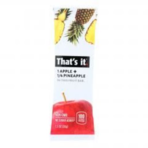 Picture of That's It Fruit Bar - Apple and Pinapple - Case of 12 - 1.2 oz