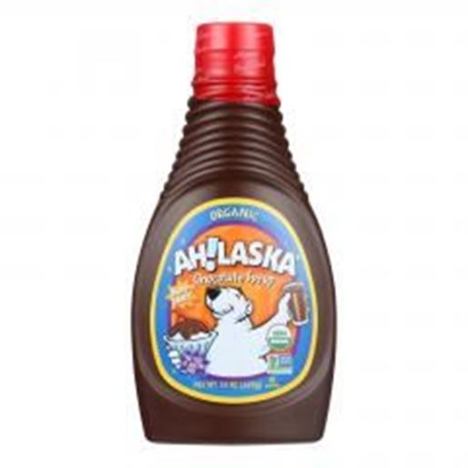 Picture of AhLaska - Chocolate Syrup - Organic - 15 oz - case of 12
