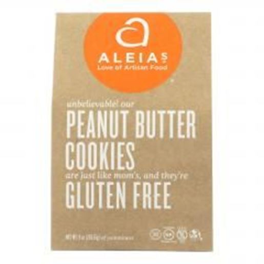 Picture of Aleia's - Gluten Free Cookies - Peanut Butter - Case of 6 - 9 oz.