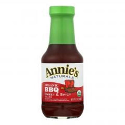 Picture of Annie's Naturals Organic Sweet and Spicy BBQ Sauce - Case of 12 - 12 oz.