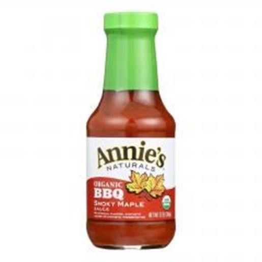 Picture of Annie's Naturals Organic Smokey Maple BBQ Sauce - Case of 12 - 12 oz.