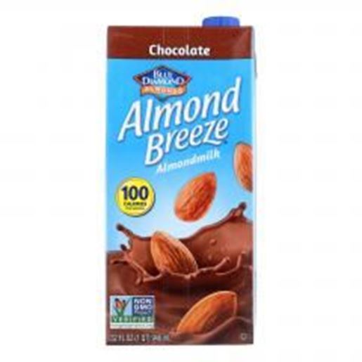 Picture of Almond Breeze - Almond Milk - Chocolate - Case of 12 - 32 fl oz.