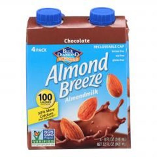 Picture of Almond Breeze - Almond Milk - Chocolate - Case of 6 - 4/8 oz.