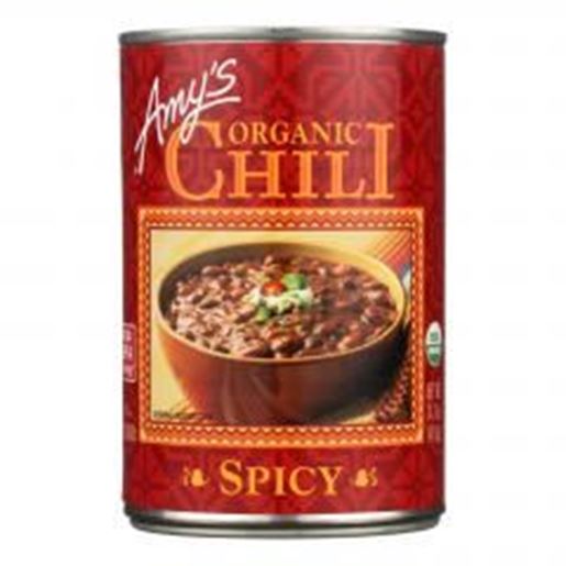 Picture of Amy's - Organic Spicy Chili - Case of 12 - 14.7 oz