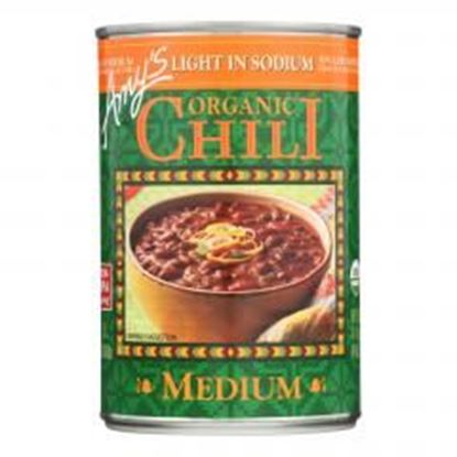 Picture of Amy's - Organic Low Sodium Medium Chili - Case of 12 - 14.7 oz