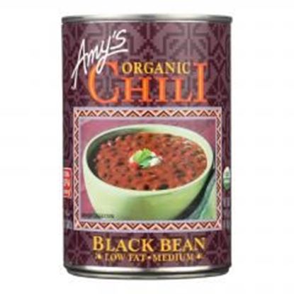 Foto de Amy's - Organic Medium Black Bean Chili - Case of 12 - 14.7 oz