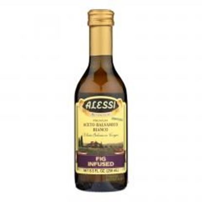 Foto de Alessi - Fig Infused Vinegar - White Balsamic - Case of 6 - 8.5 FL oz.